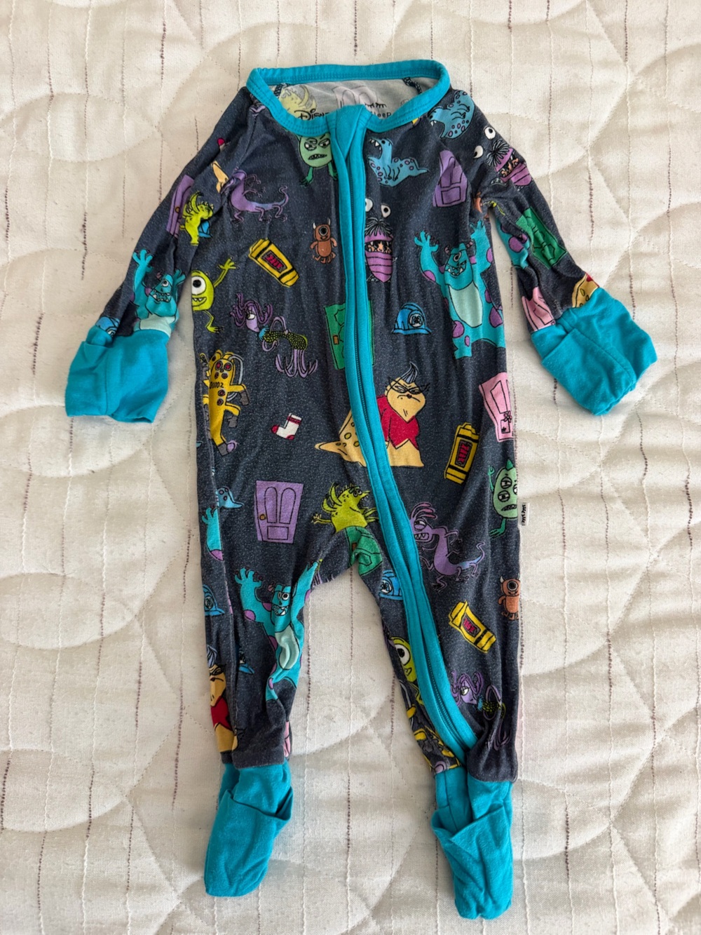 Little Sleepies OG Monsters Inc Newborn Zippy
